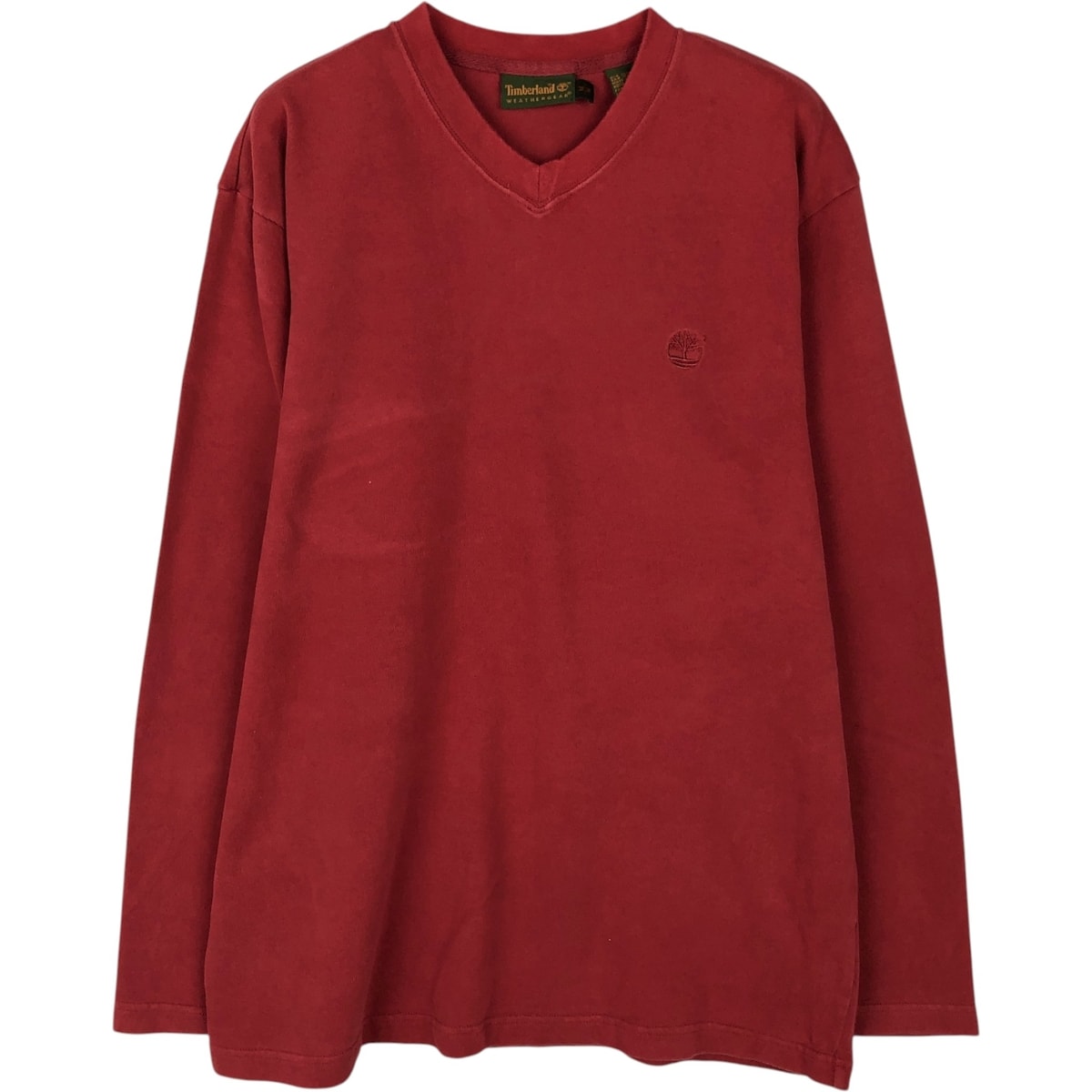 古着 90~00年代 ティンバーランド Timberland Vネック ロングTシャツ ロンT メンズM相当 ヴィンテージ/eaa647454
