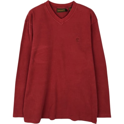 古着 90~00年代 ティンバーランド Timberland Vネック ロングTシャツ ロンT メンズM相当 ヴィンテージ/eaa647454