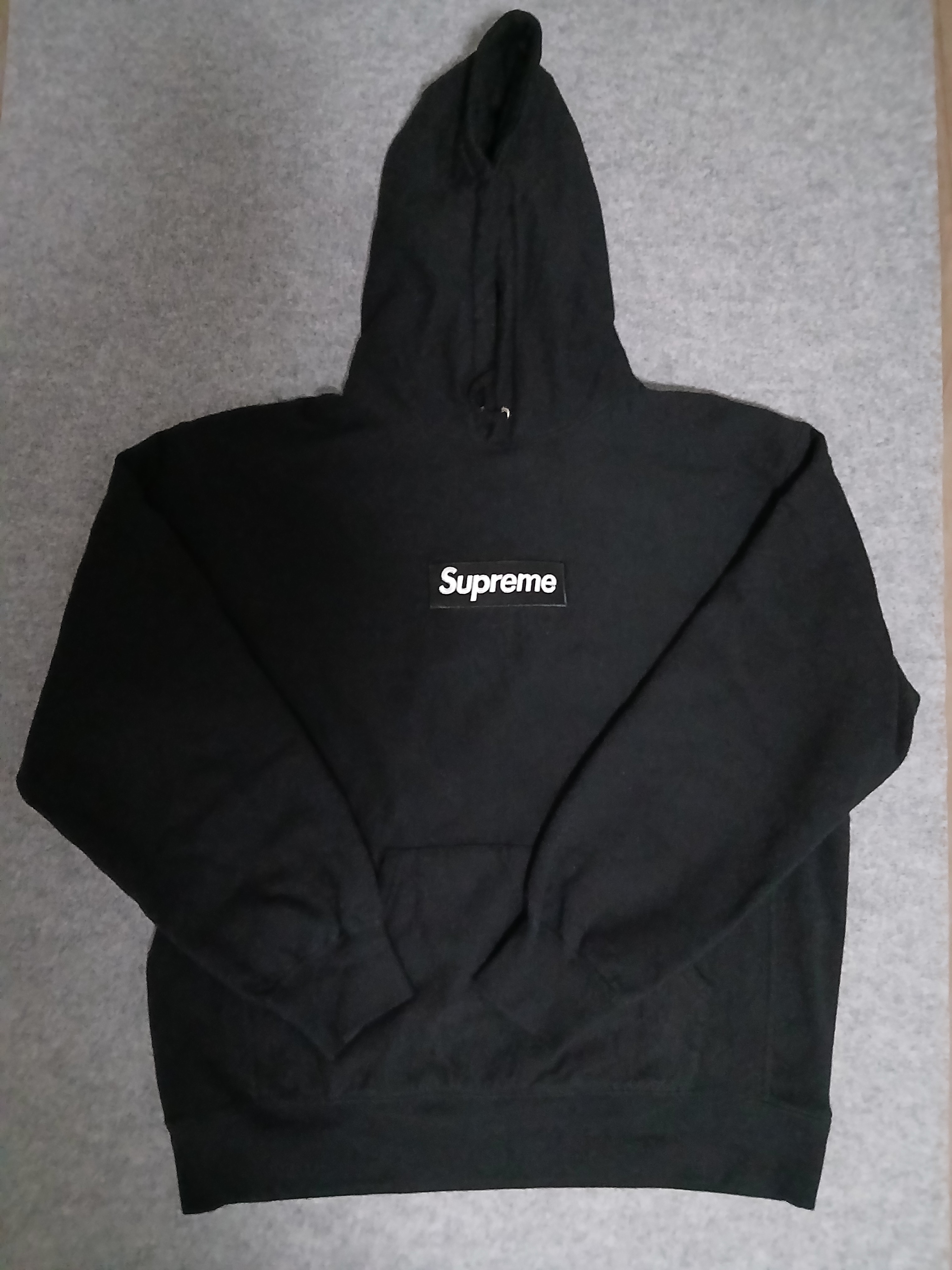 Supreme Box Logo Hooded Sweatshirt "Black" (21FW)