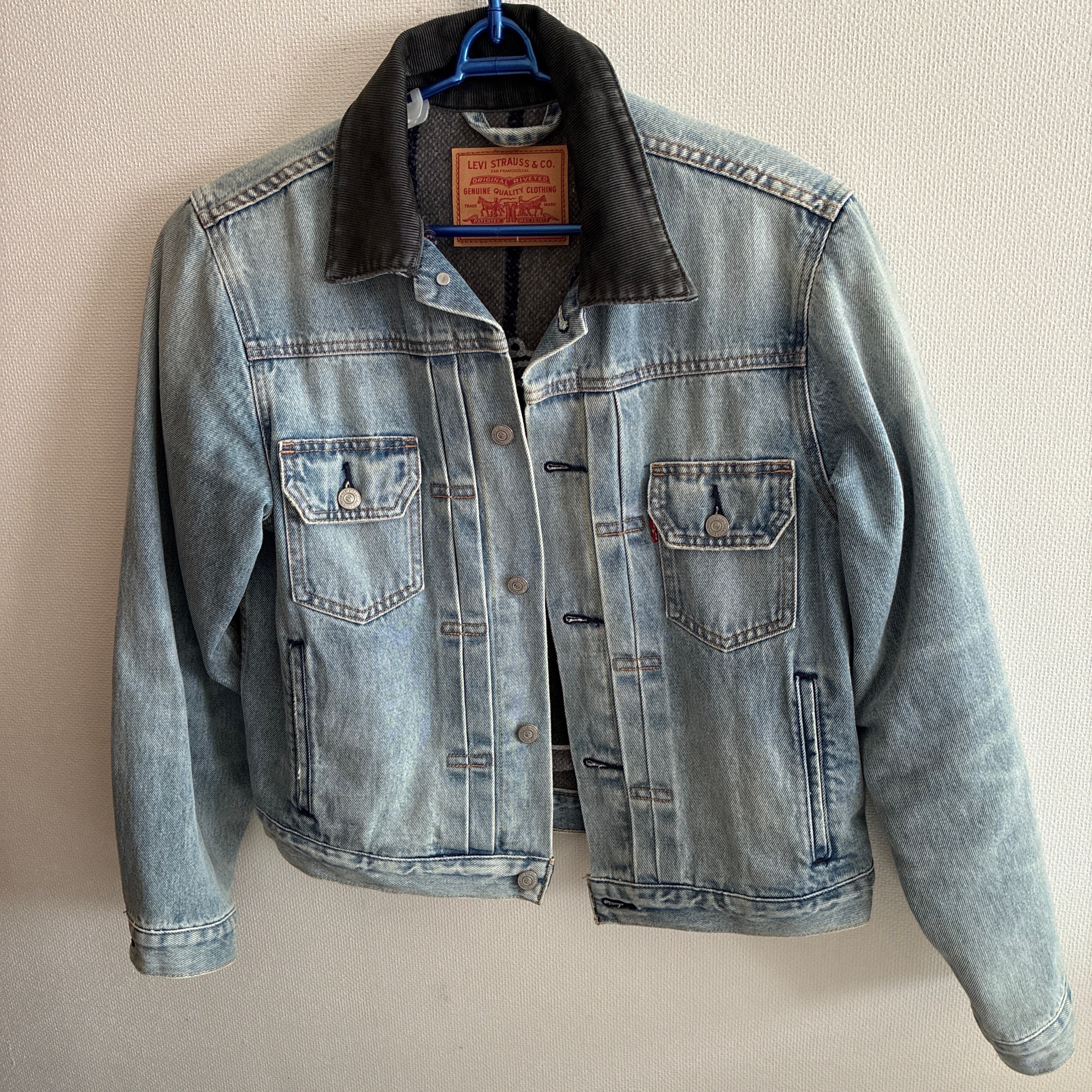 Stussy × LEVI'S Embossed Trucer "Denim" A5215-0000