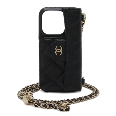 シャネル マトラッセ携帯ケース レディース