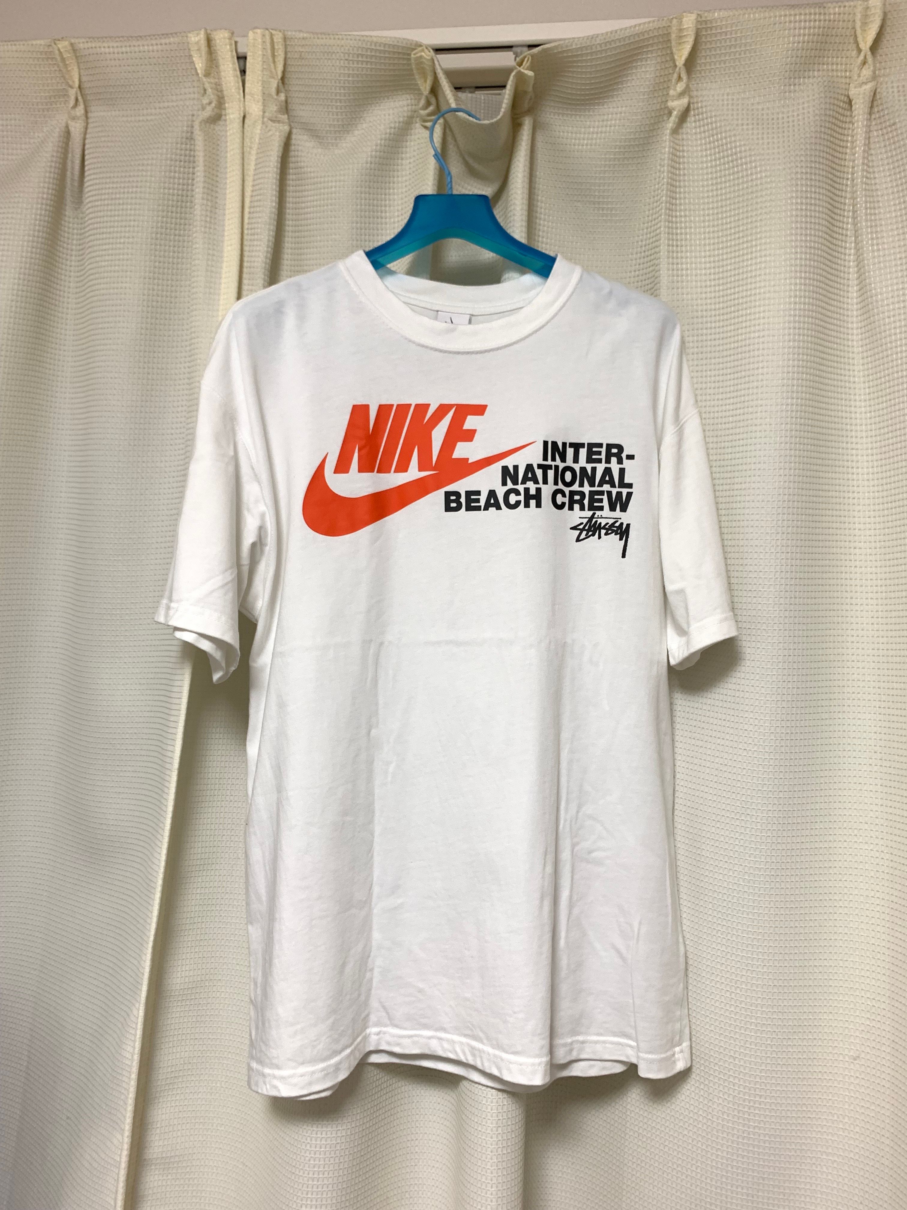 Nike x Stussy International Beach Crew T-Shirt "White"