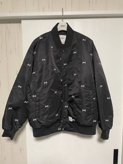 Wtaps TEAM / JACKET / NYLON. TWILL. TEXTILE "Black"