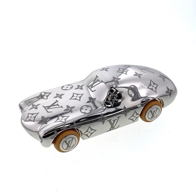 LOUIS VUITTON ルイ・ヴィトン オブジェ プレス パピエ VVV オブジェ GI0304 メタル シルバー レディース【中古】