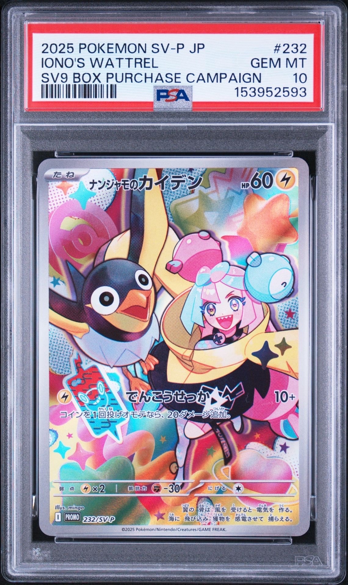 ナンジャモのカイデン P [SV-P 232](プロモーションカード「拡張パック