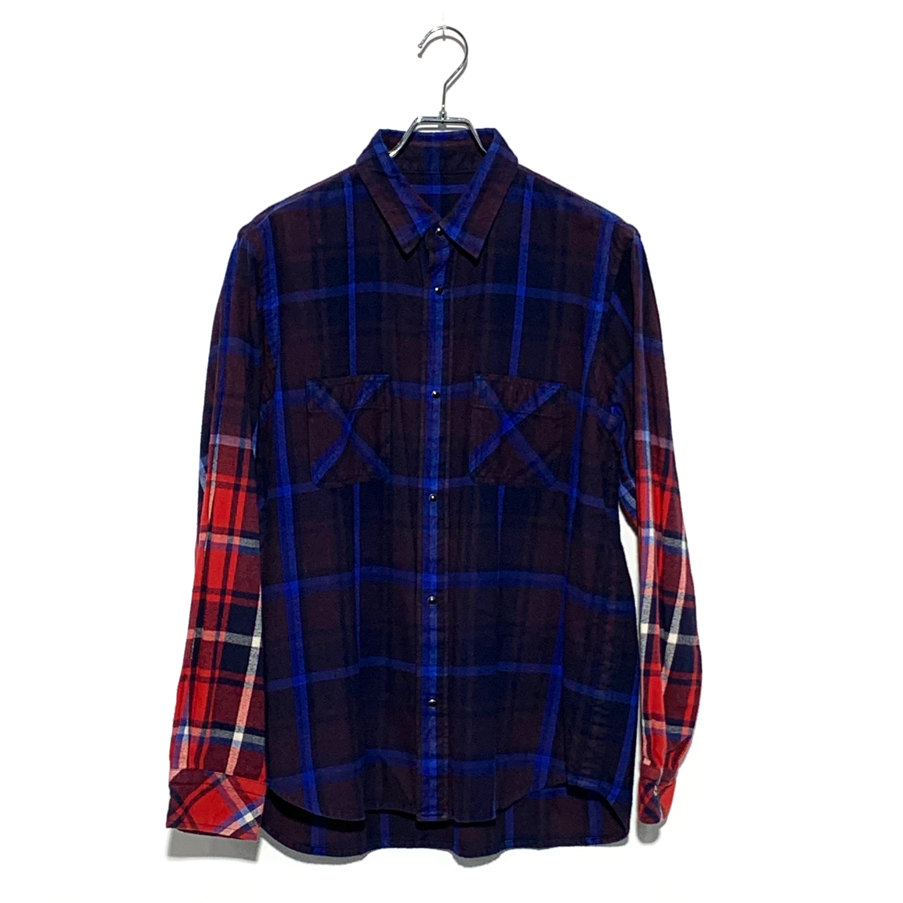 sacai Wool Suiting x Nylon Twill Shirt 