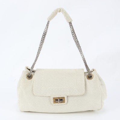 ■美品 シャネル 2.55 パンチング チェーンショルダーバッグ
