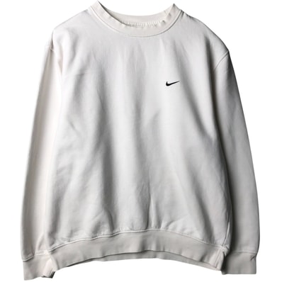 古着 00年代 ナイキ NIKE ワンポイントロゴスウェットシャツ トレーナー メンズL相当/eaa595513