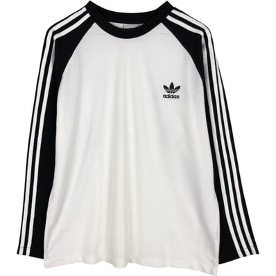古着 アディダス adidas ロングTシャツ ロンT メンズXL相当/eaa673062