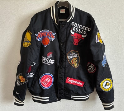 Supreme / Nike®/NBA Teams Warm-Up Jacket "Black"