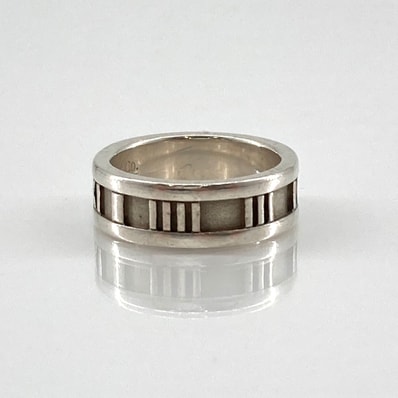 TIFFANY&Co.(ティファニー) アトラス Ag925 #10号 リング・指輪 5.58g シルバー