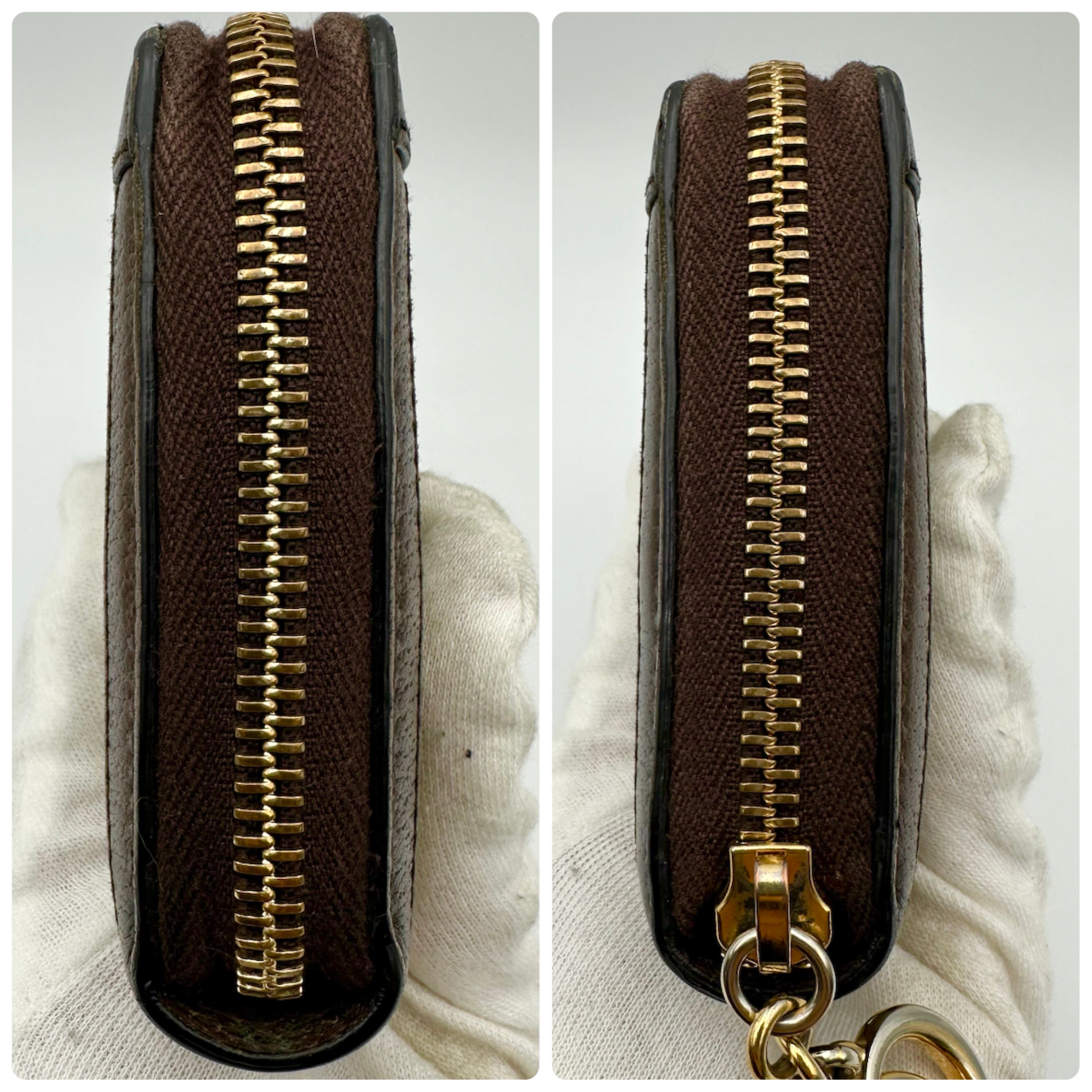 GUCCI Ophidia GG Zip Around Wallet