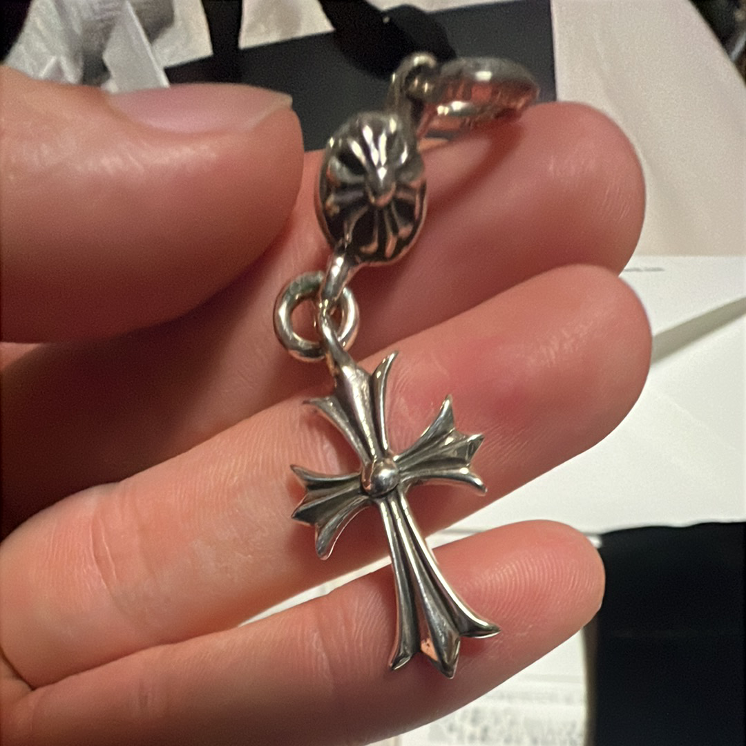 Chrome Hearts 1B TNY CH CRS "Silver"