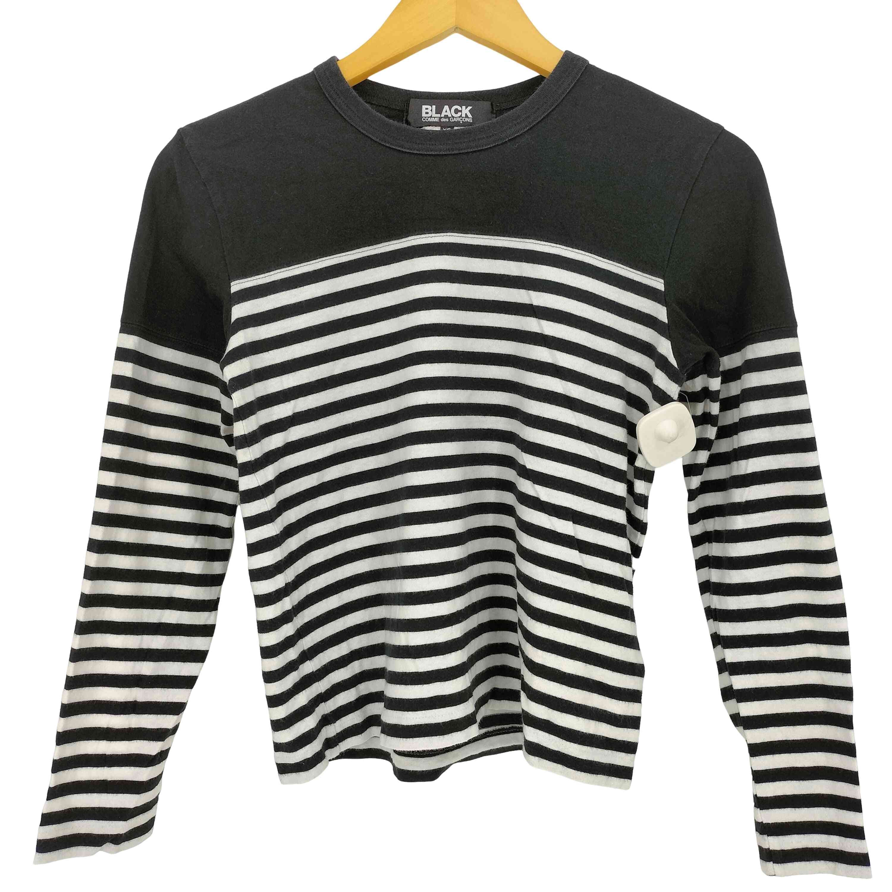 16ss ボーダードッキング クルーネック 長袖 カットソー【1142361991425】