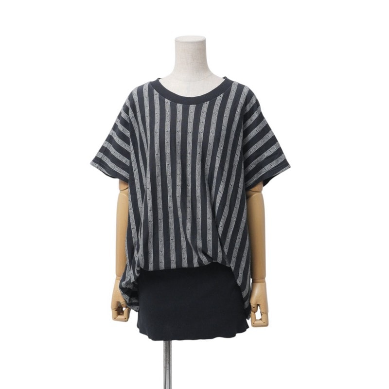 ISSEY MIYAKE イッセイミヤケ ヴィンテージ チュニック サイズS 筆タグ 80's ワンピース カットソー【おすすめ】 ブランド古着【中古】20241216/RA2619