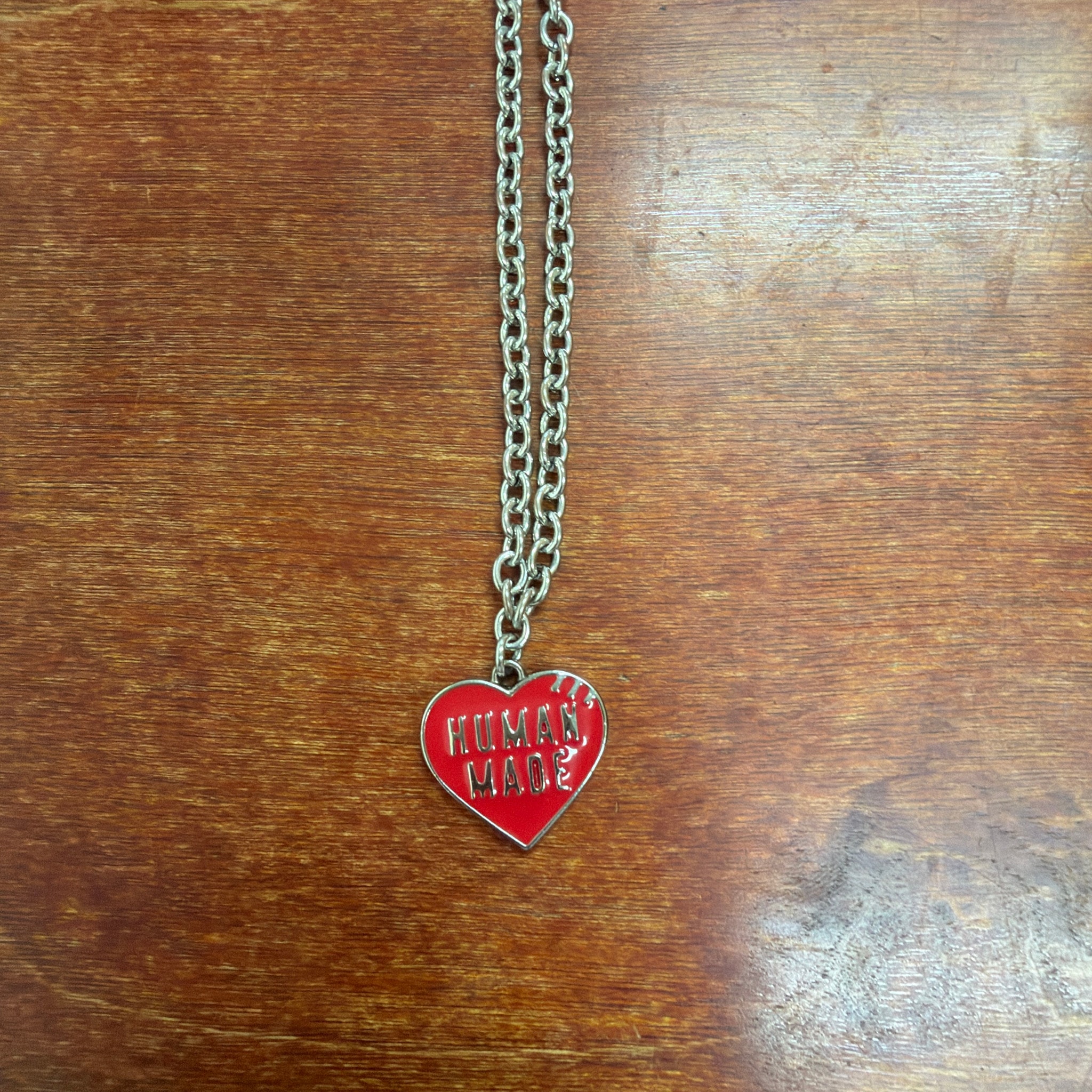 HUMAN MADE Heart Necklace "Red" HM29GD157