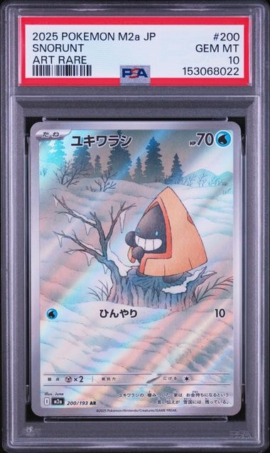 PSA10 メガオニゴーリex ユキワラシ AR 連番 PSA10 メガオニゴーリex ユキワラシ AR 連番 PSA10 メガオニゴーリex