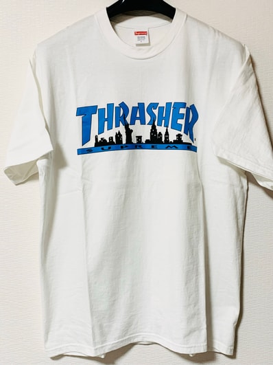 Supreme x THRASHER Skyline Tee "White"