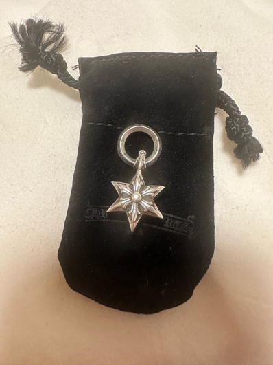 Chrome Hearts 6 Point Star Charm "Silver"