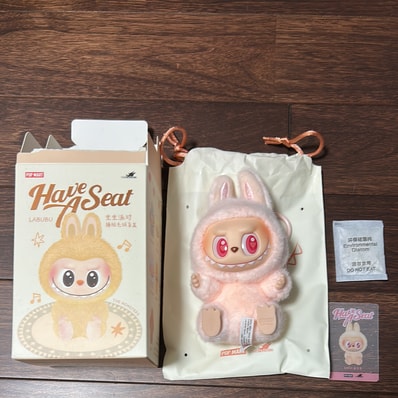 POP MART THE MONSTERS (LABUBU) Have a Seat Plush Series DADA