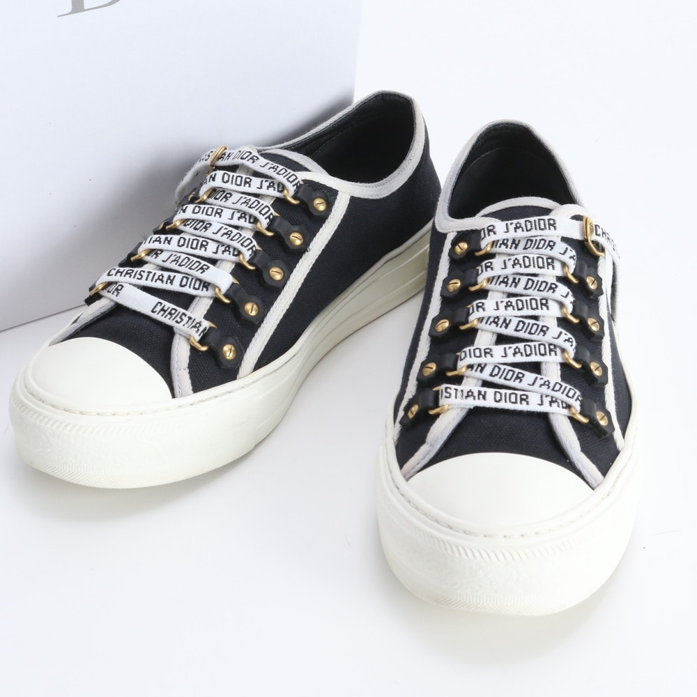 ■美品 クリスチャンディオール Walk'n'Dior 38スニーカー