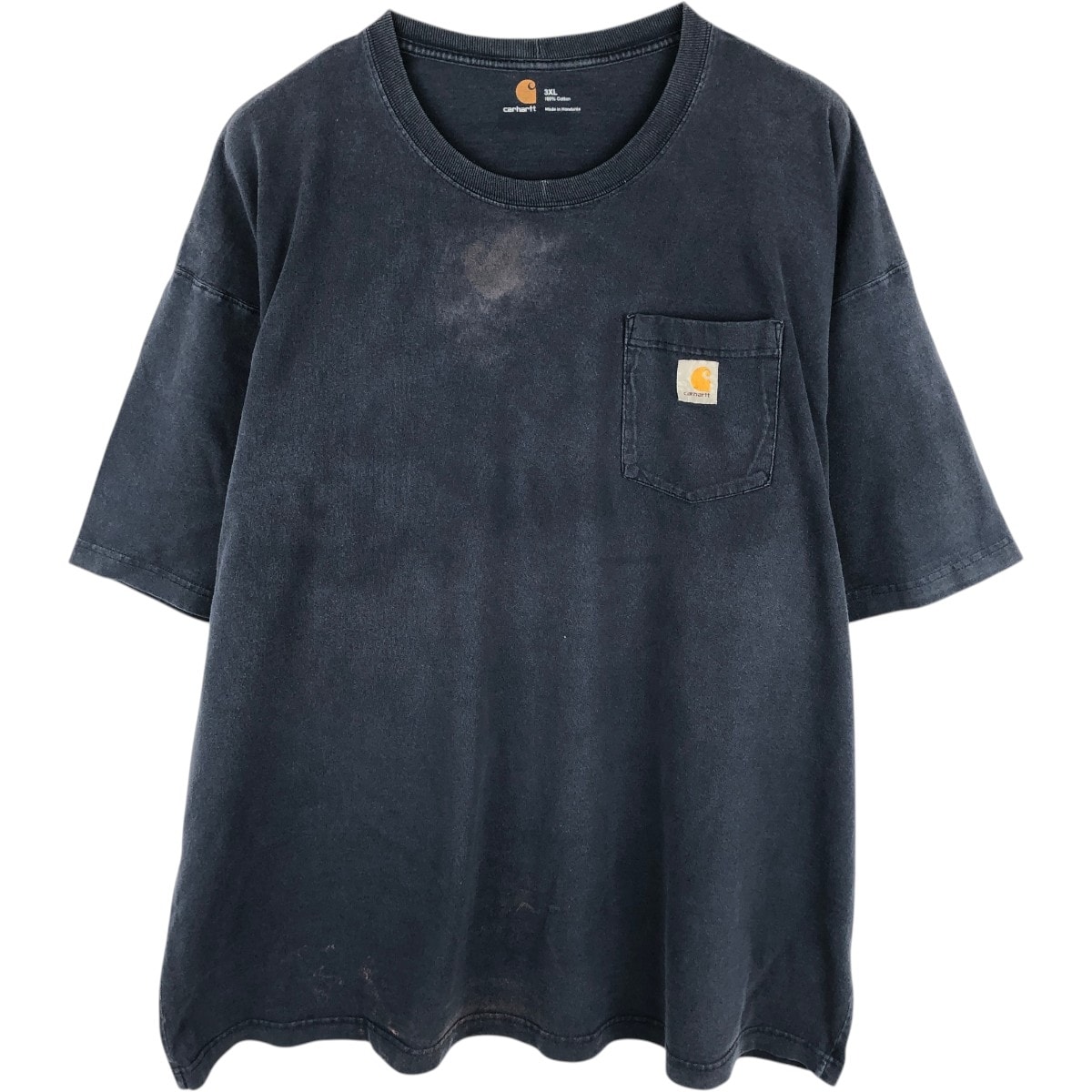 古着 カーハート Carhartt 無地 半袖 ワンポイントロゴポケットTシャツ メンズXXXL相当/eaa679954