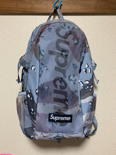Supreme 20SS Backpack "Camo Blue"