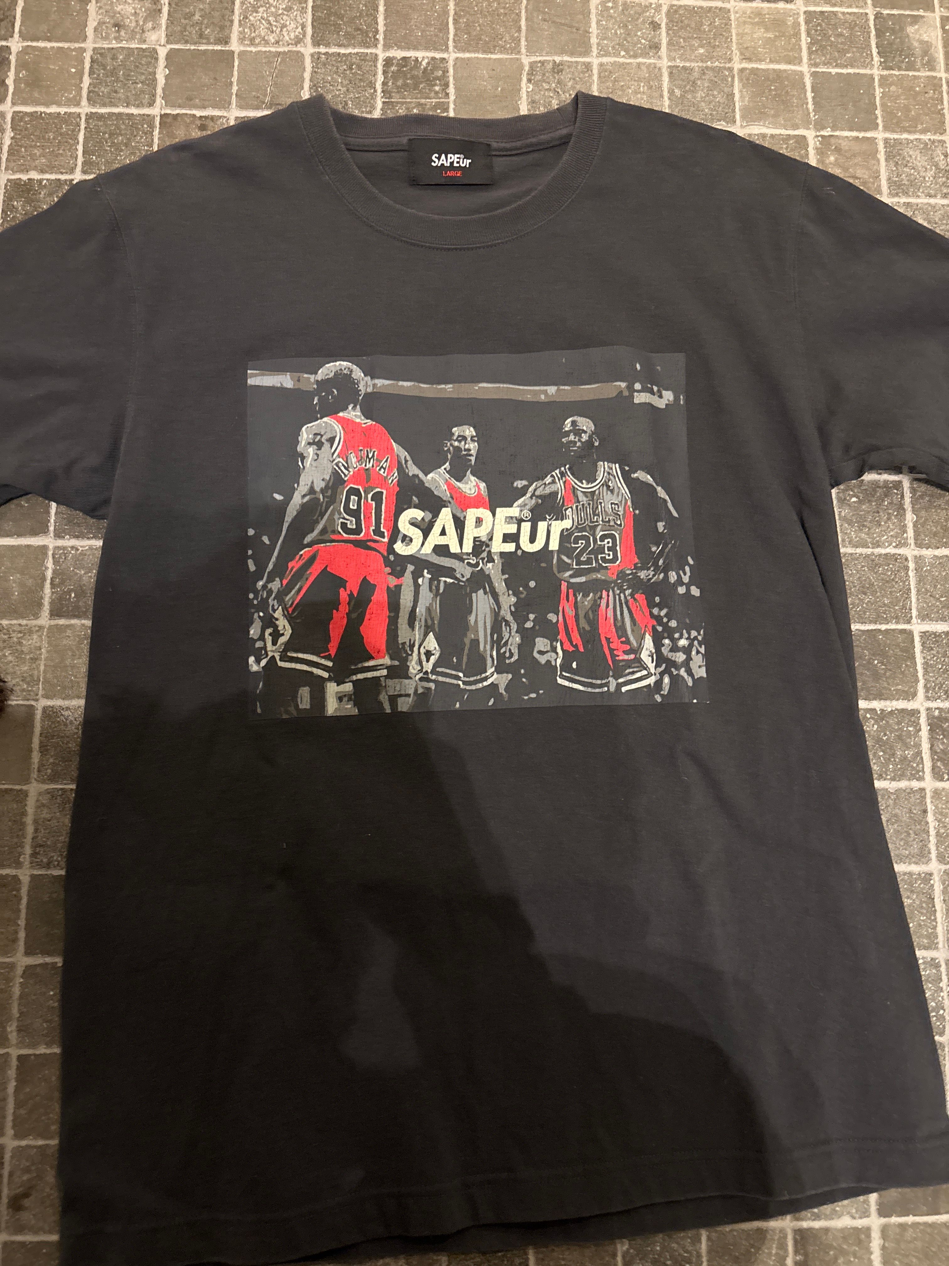 SAPEur BIG3 Classic Vintage S/S Tshirt "Black"