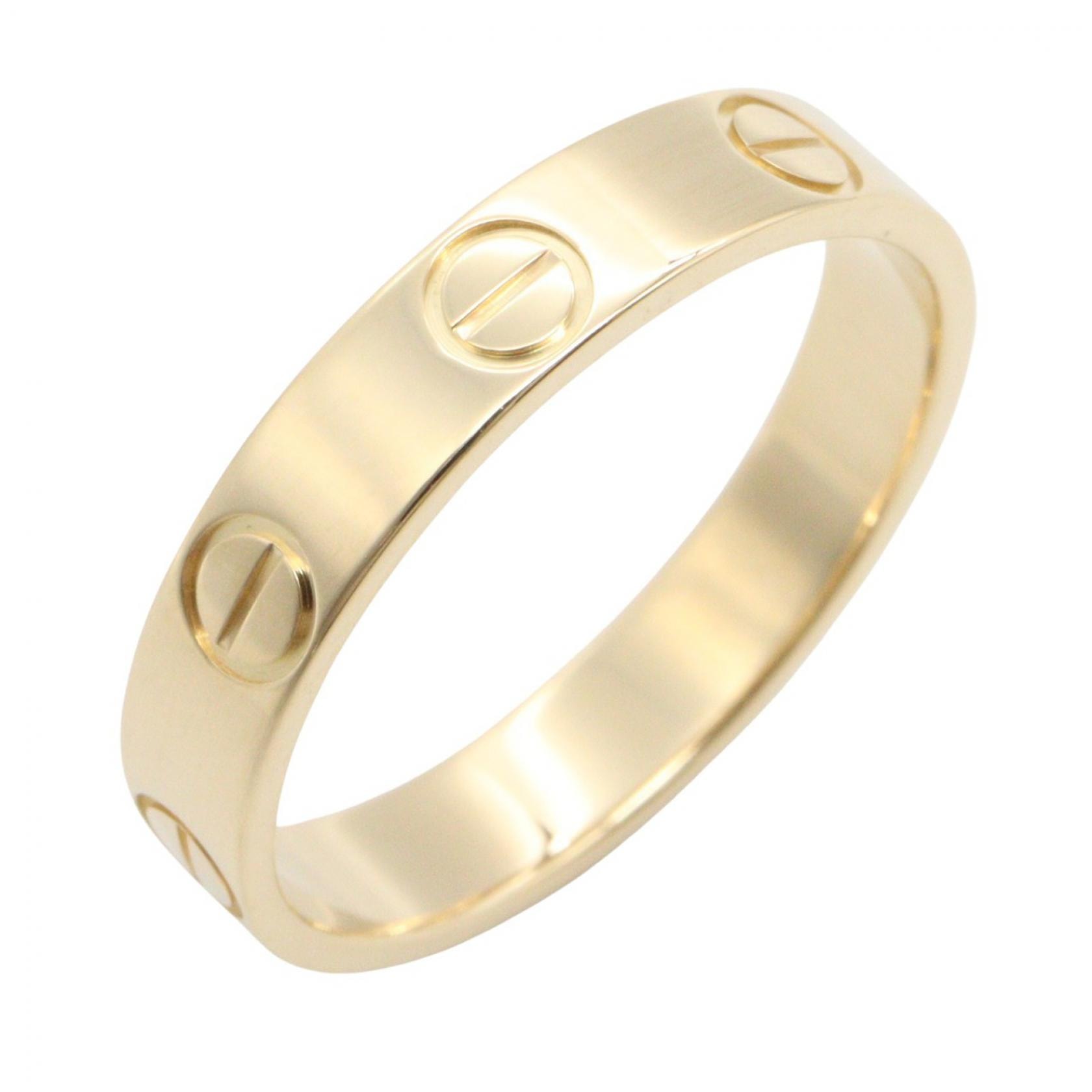 カルティエ CARTIER ミニラブリング リング・指輪 ジュエリー K18(イエローゴールド) レディース ゴールド系 B4085000 【中古】