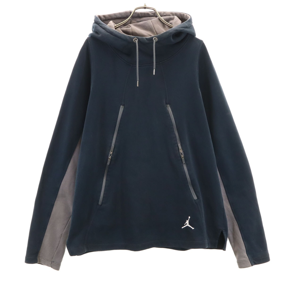 AIR JORDAN エアジョーダン 長袖 スウェットパーカー M ブラック系