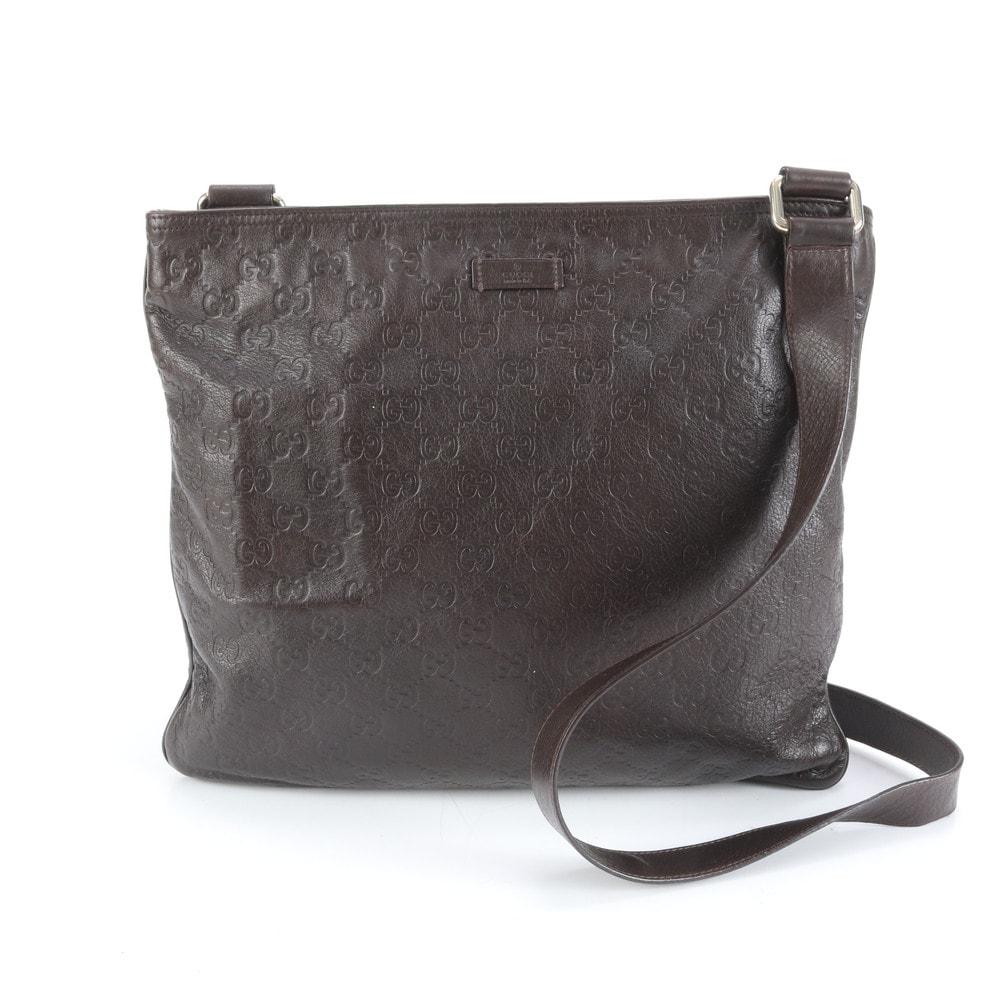 ■極美品 グッチ グッチシマ 201446 ショルダーバッグ レザー