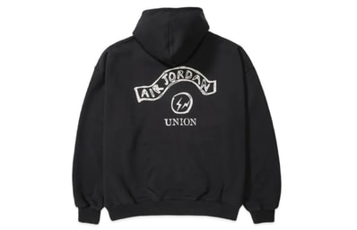 Nike Jordan x FRAGMENT x UNION Zip Hoody "Black"