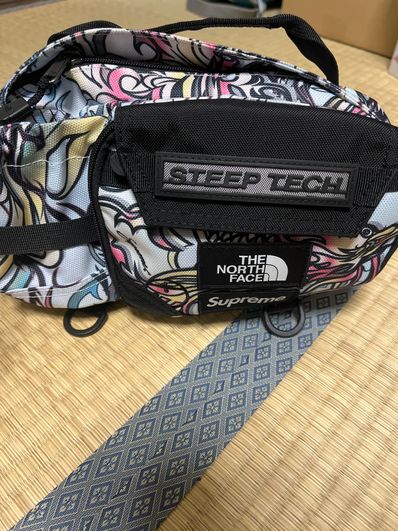 Supreme x The North Face Steep Tech Waist Bag "Multicolor Dragon" NM82291I / NF0A82YW