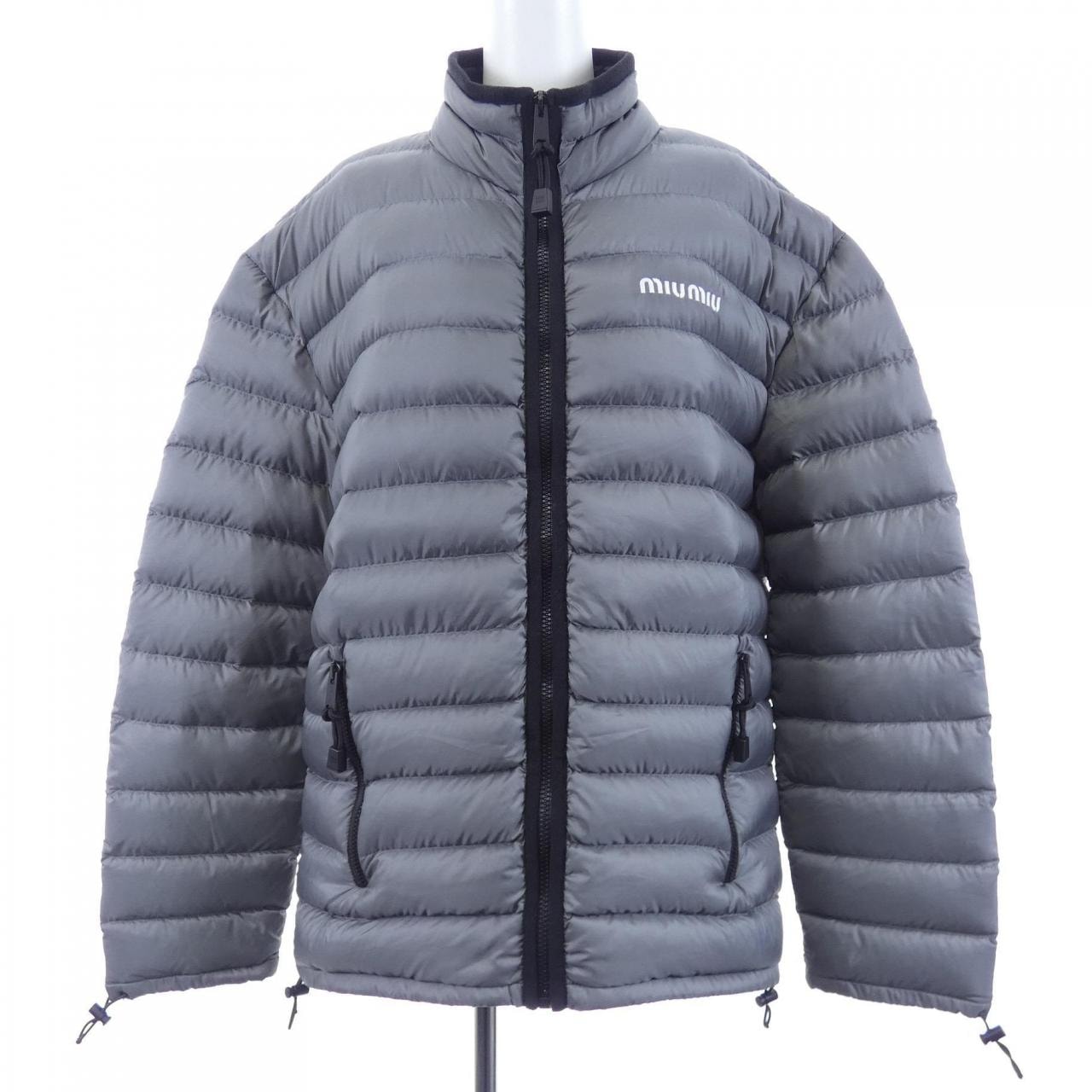 ミュウミュウ MIU MIU MIU MIU ロゴ ML1347 SOOO 1754 ダウンジャケット