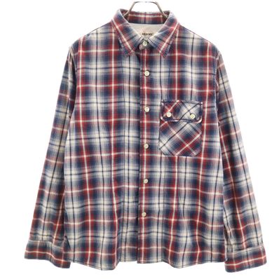 BEAMS ビームス チェック 長袖 シャツ SLIM FIT