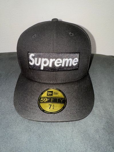 Supreme MLB Teams Box Logo New Era "Black"