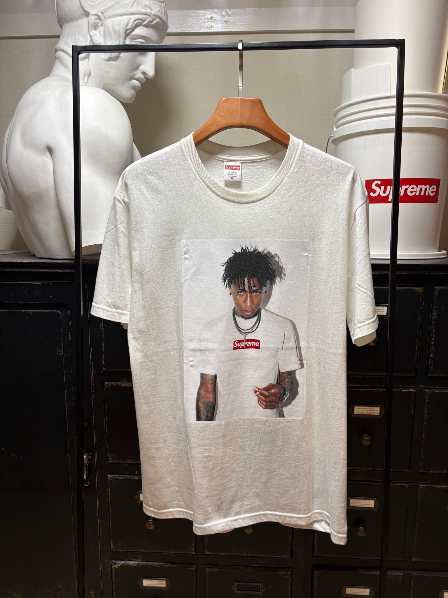 Supreme NBA Youngboy Tee "White"