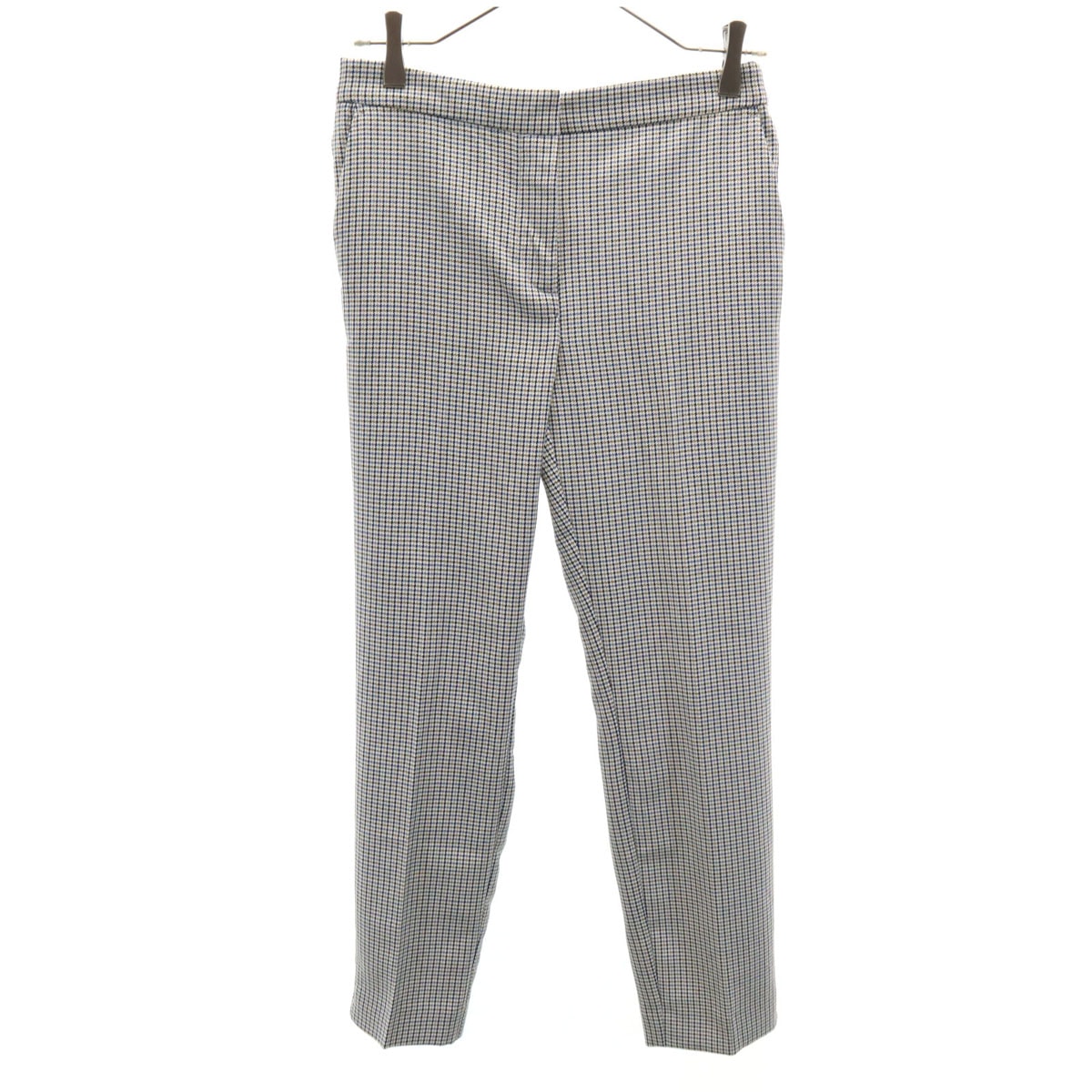 ZARA BASIC ザラベーシック チェック柄 ロングパンツ M