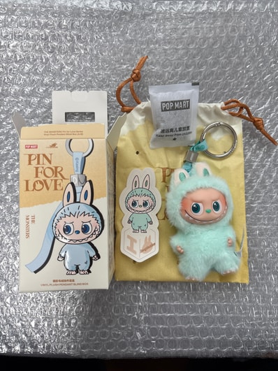 POP MART THE MONSTERS (LABUBU) Pin for Love Series-Vinyl Plush Pendant (A-M) I