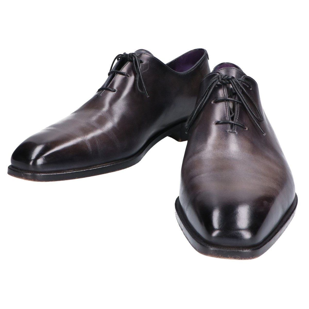 ベルルッティ 【美品】S1412101 アレッサンドロ ヴェネチアレザー ホールカット 7 1/2