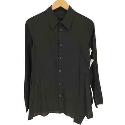 collections 25SS 100/-KHADI BACKSIDE FLARED SLIM B 100/-カディ バックサイドフレア スリム B シャツ【1140226535944】