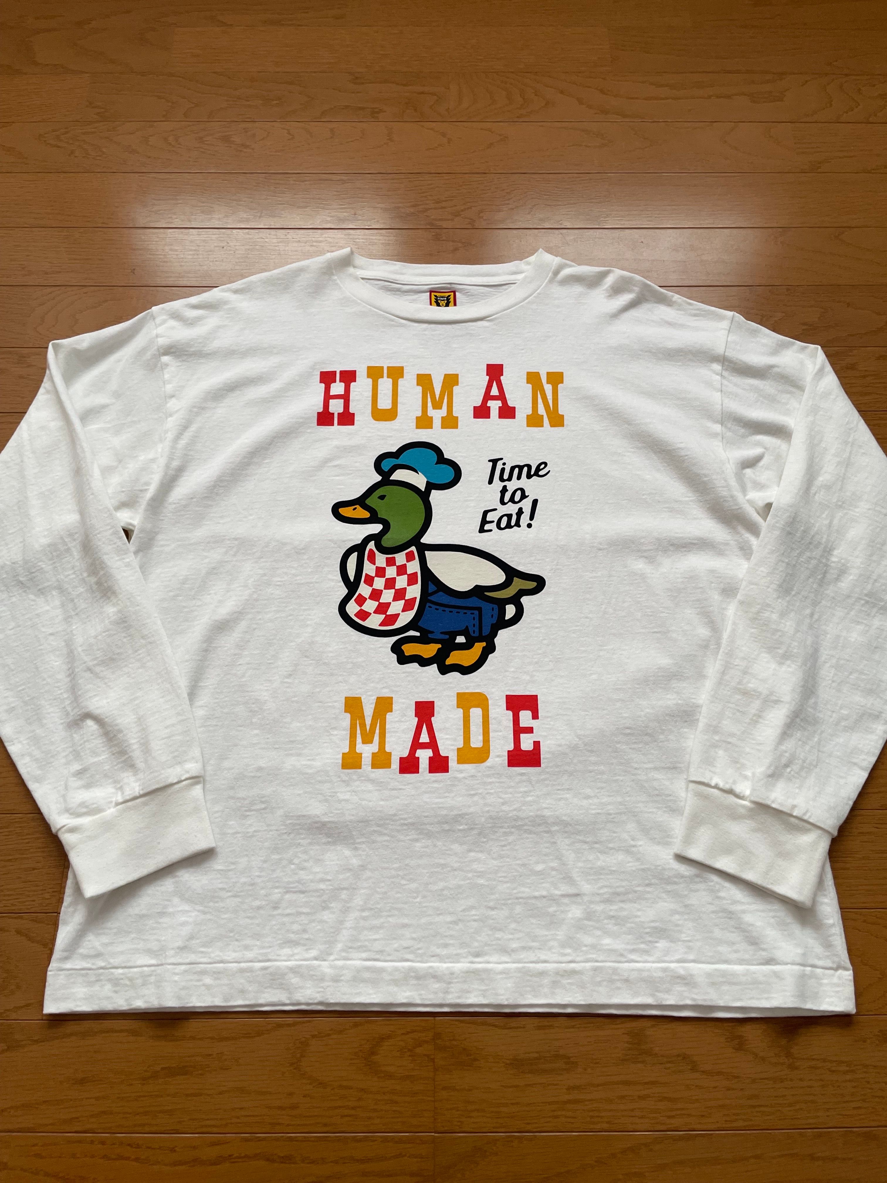 HUMAN MADE Graphic L/S T-Shirt "White"