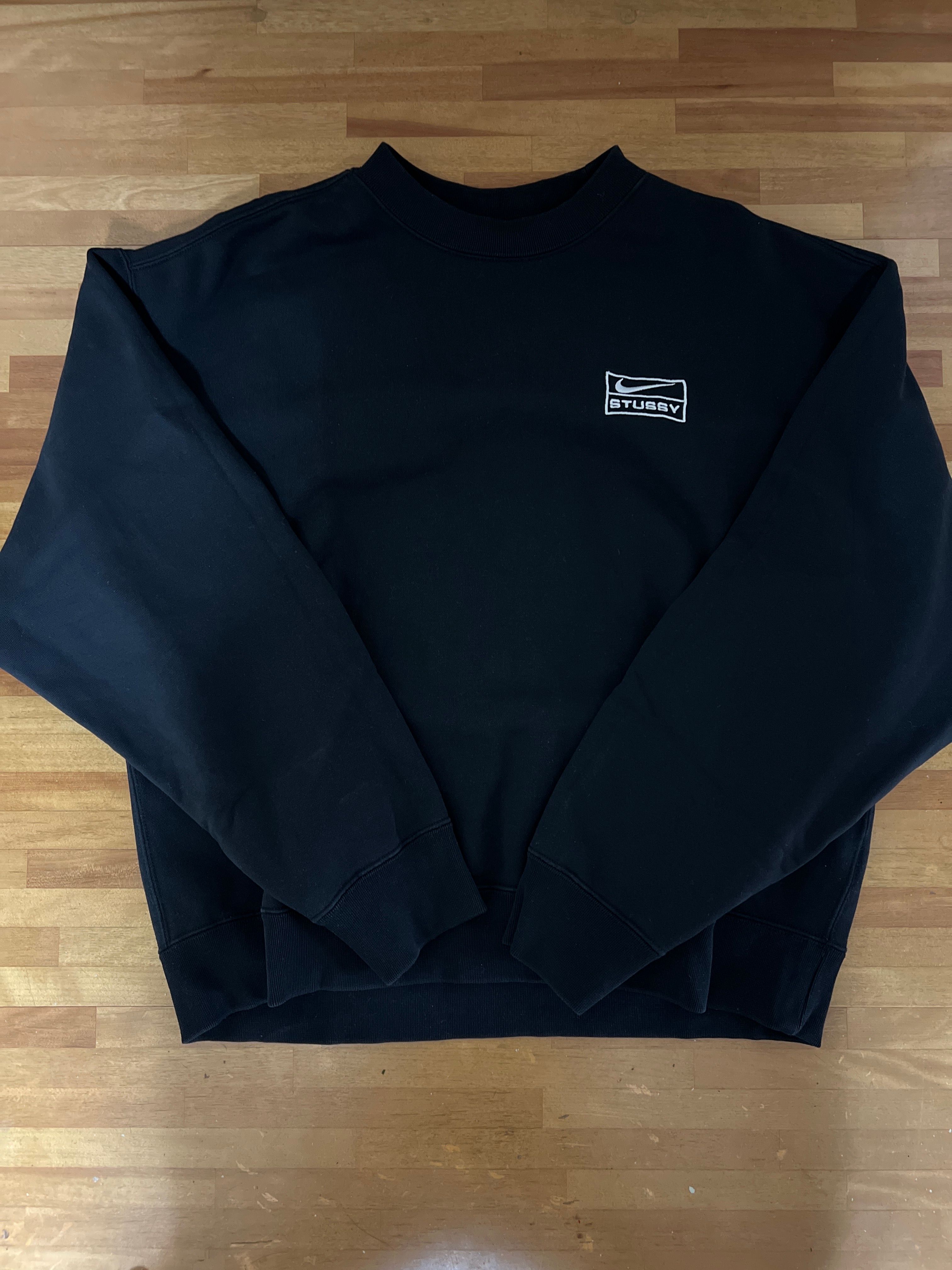 Stussy x Nike Wash Crew (US Size) "Black" DO5310-010