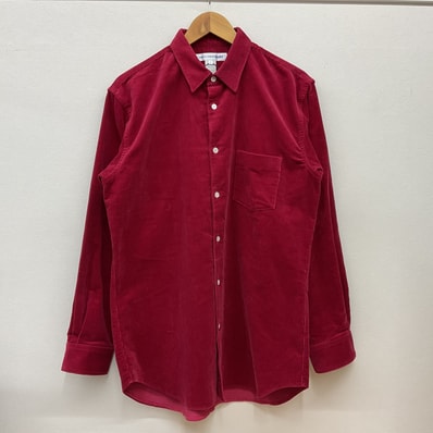COMME des GARCONS 【コムデギャルソン】長袖シャツ レッド L