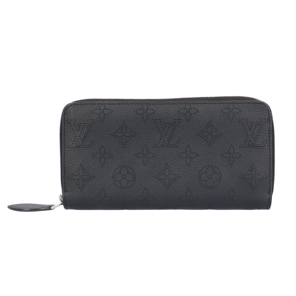 Louis Vuitton Zippy Wallet Monogram Mahina Leather "Noir"