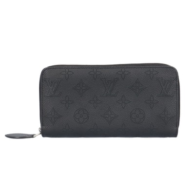 Louis Vuitton Zippy Wallet Monogram Mahina Leather "Noir"