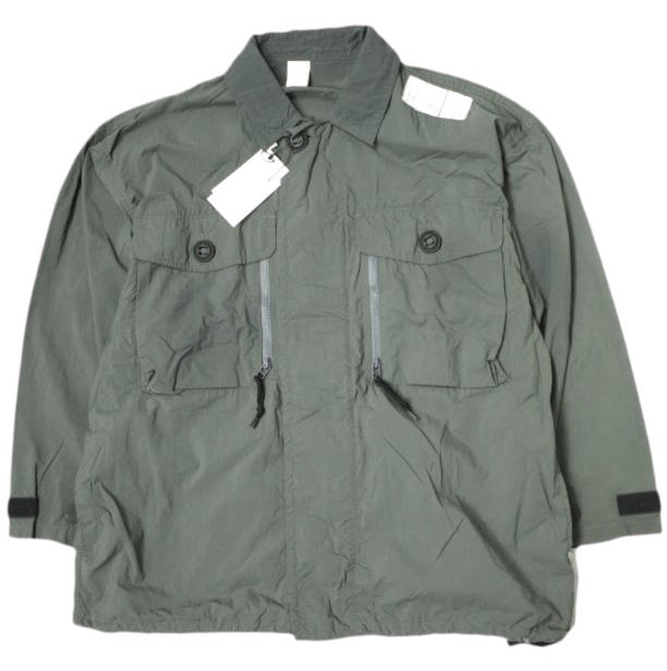 N.HOOLYWOOD エヌハリウッド ミスターハリウッド 24SS 日本製 SHIRT BLOUSON パラレスキュー部隊 コンバットジャケット 9241-BL03-002 pieces 36 GRAY パラシュート TPES