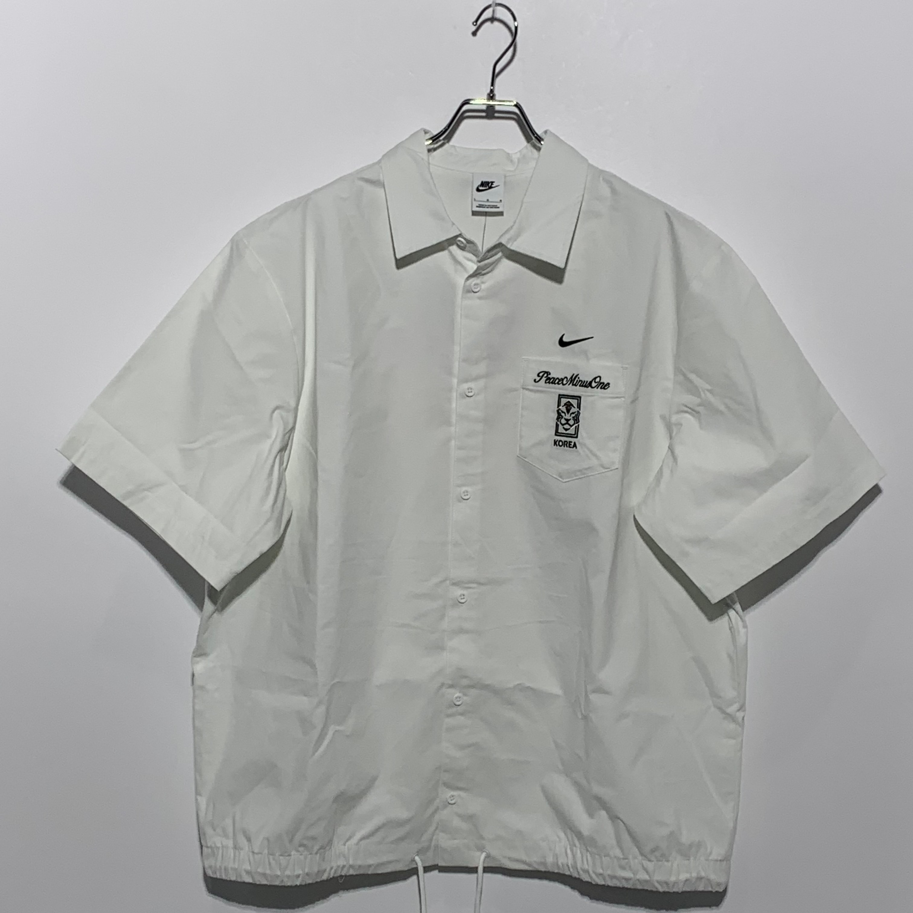 Nike x PEACEMINUSONE X2 World Cup Short-Sleeve Top South Korea "White" / G-Dragon