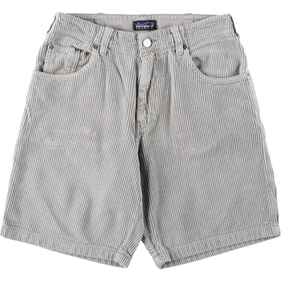 古着 00年代 パタゴニア Patagonia ORGANIC COTTON オーガニックコットン 太畝 コーデュロイショーツ ショートパンツ レディースL(w29)相当/eaa670811