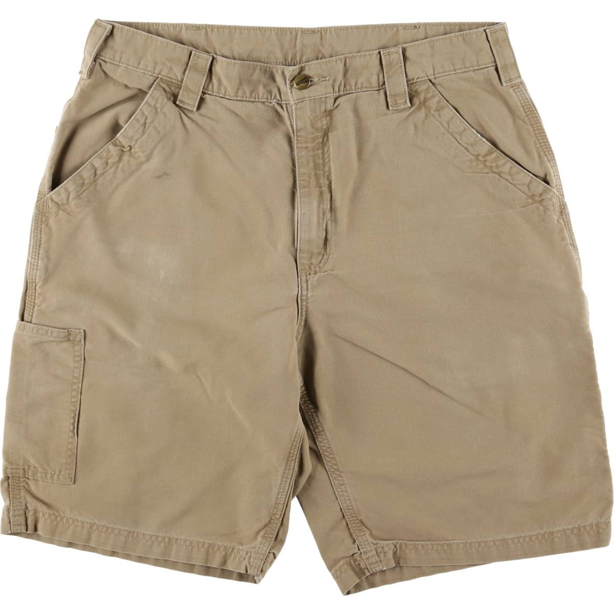 古着 カーハート Carhartt ORIGINAL FIT ダック地ペインターショーツ ハーフパンツ メンズw36相当/eaa586946